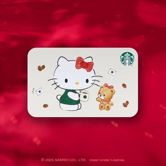 Starbucks × Hello Kitty Together in Fun Forever 16oz Ceramic Mug with Bow Lid - Picture 8 of 9